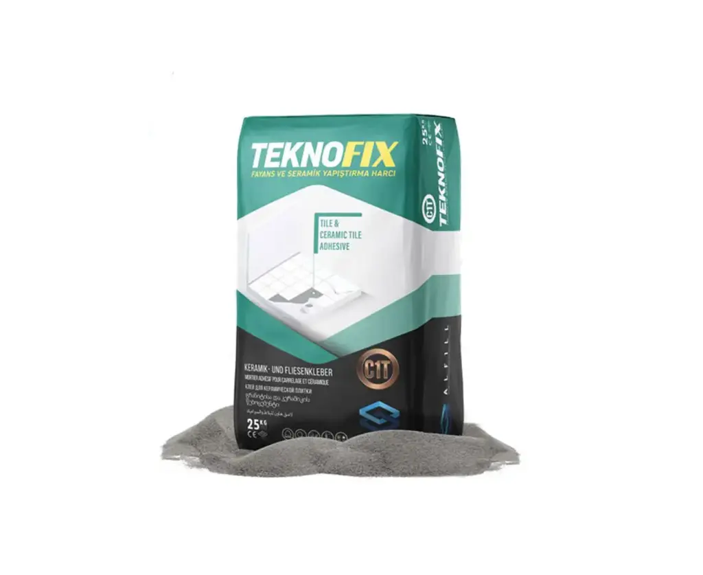 წებო-ცემენტი - Alfill Teknofix - 25კგ